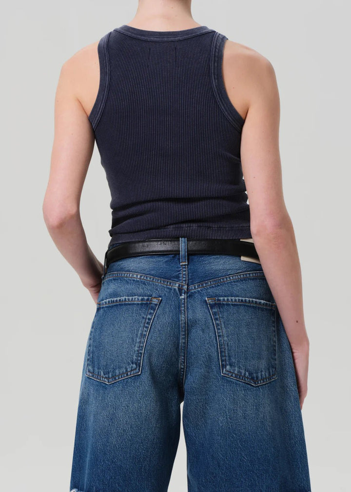 Citizens of Humanity - Mineral Navy Isabel Rib Tank - Kalifornia Jean Bar