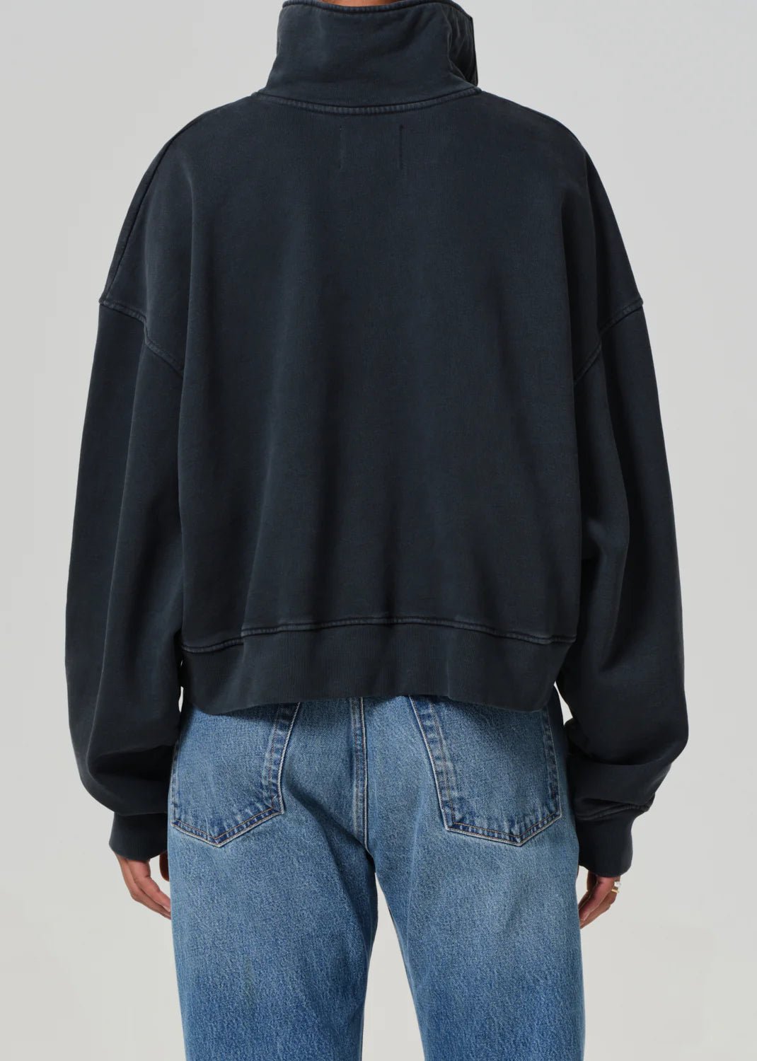 Citizens of Humanity - Mirelle Funnel Neck in Charcoal - Kalifornia Jean Bar