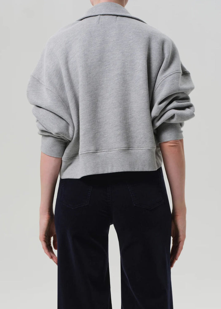 Citizens of Humanity - Mirelle Funnel Neck in Heather Grey - Kalifornia Jean Bar