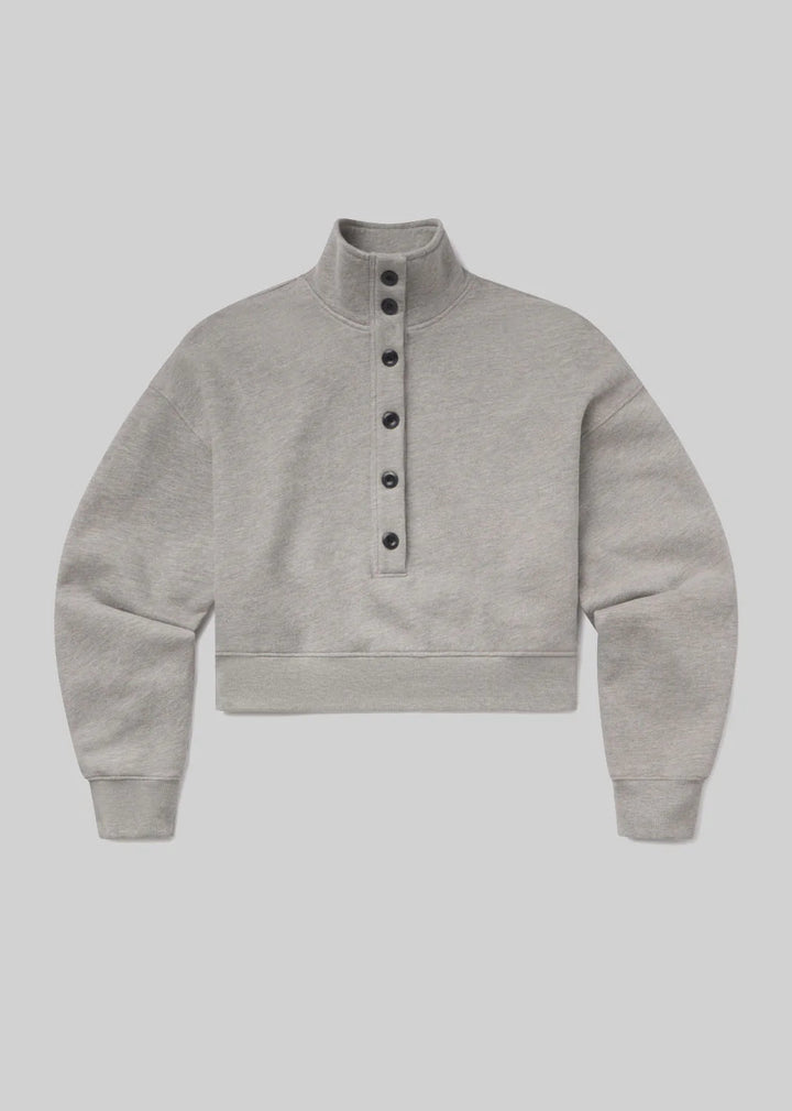 Citizens of Humanity - Mirelle Funnel Neck in Heather Grey - Kalifornia Jean Bar