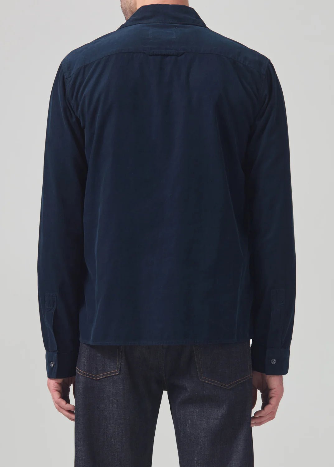 Citizens of Humanity - Navy Rework Corduroy Mens Shirt - Kalifornia Jean Bar