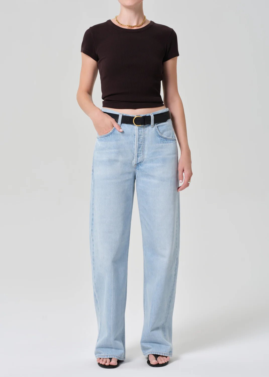 Citizens of Humanity - Nello Tee Chocolate - Kalifornia Jean Bar
