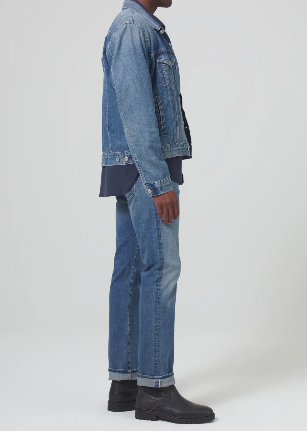 Citizens of Humanity - Thames Gage Slim Straight Selvedge Jean - Kalifornia Jean Bar