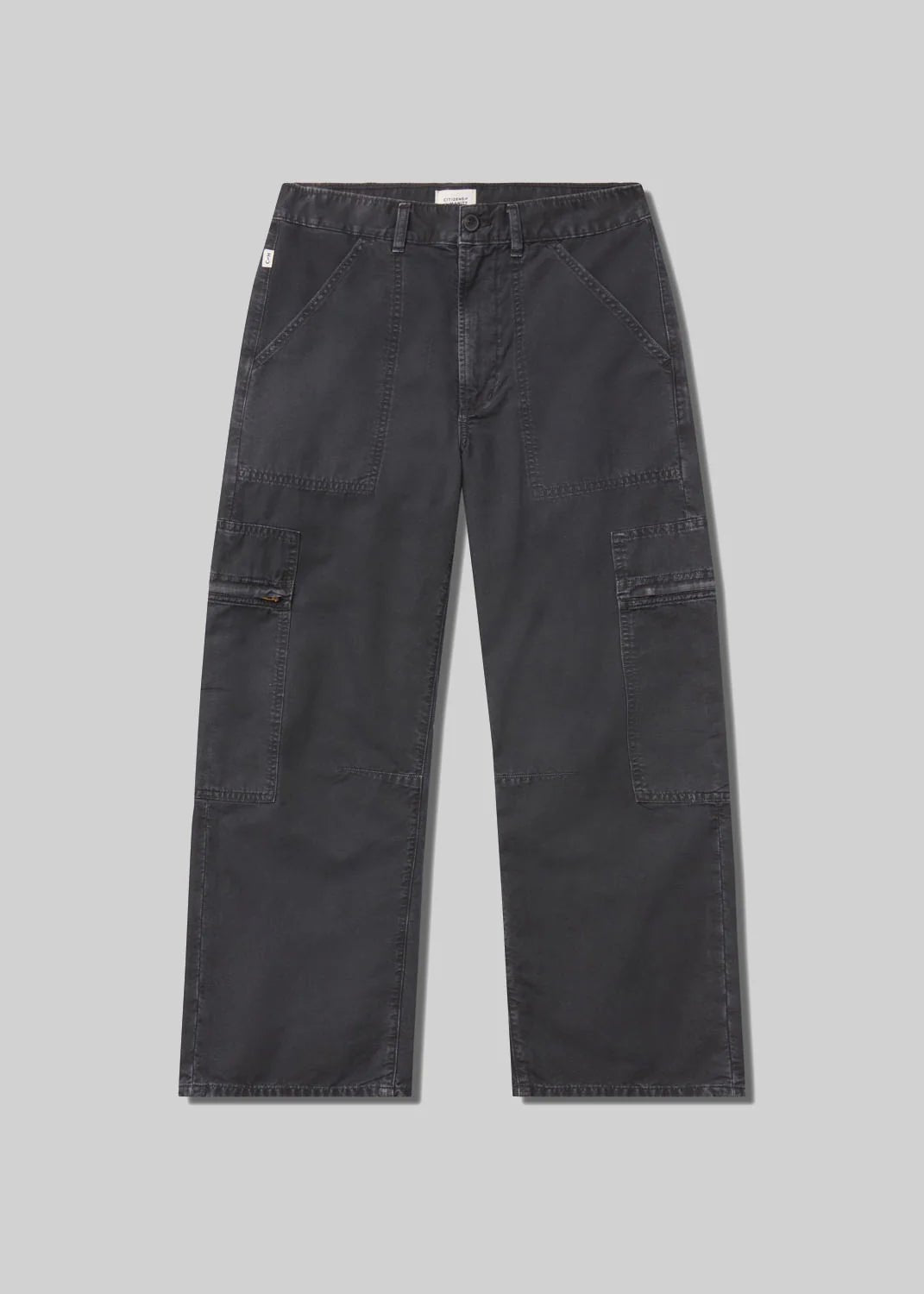 Citizens of Humanity - Washed Black Marcelle Low Slung Cargo - Kalifornia Jean Bar