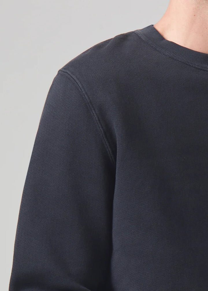 Citizens of Humanity - Washed Black Mens Vintage Crewneck - Kalifornia Jean Bar