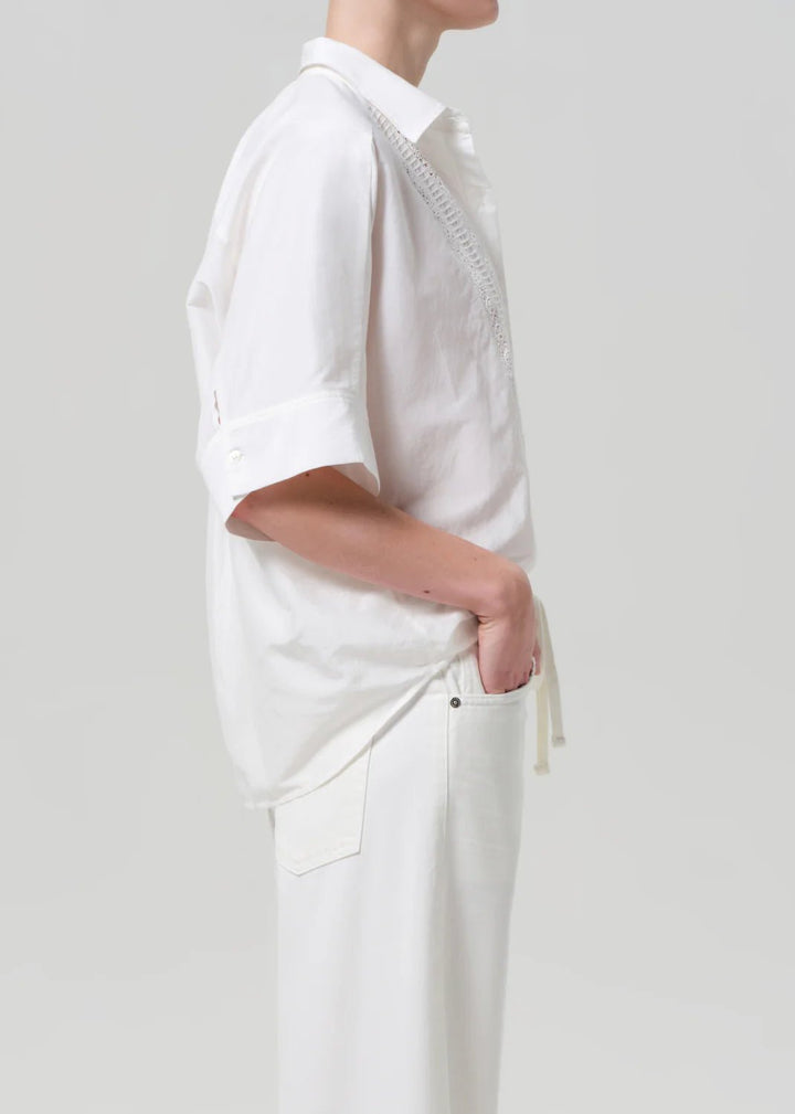 Citizens of Humanity - White Lace Claire Shirt - Kalifornia Jean Bar