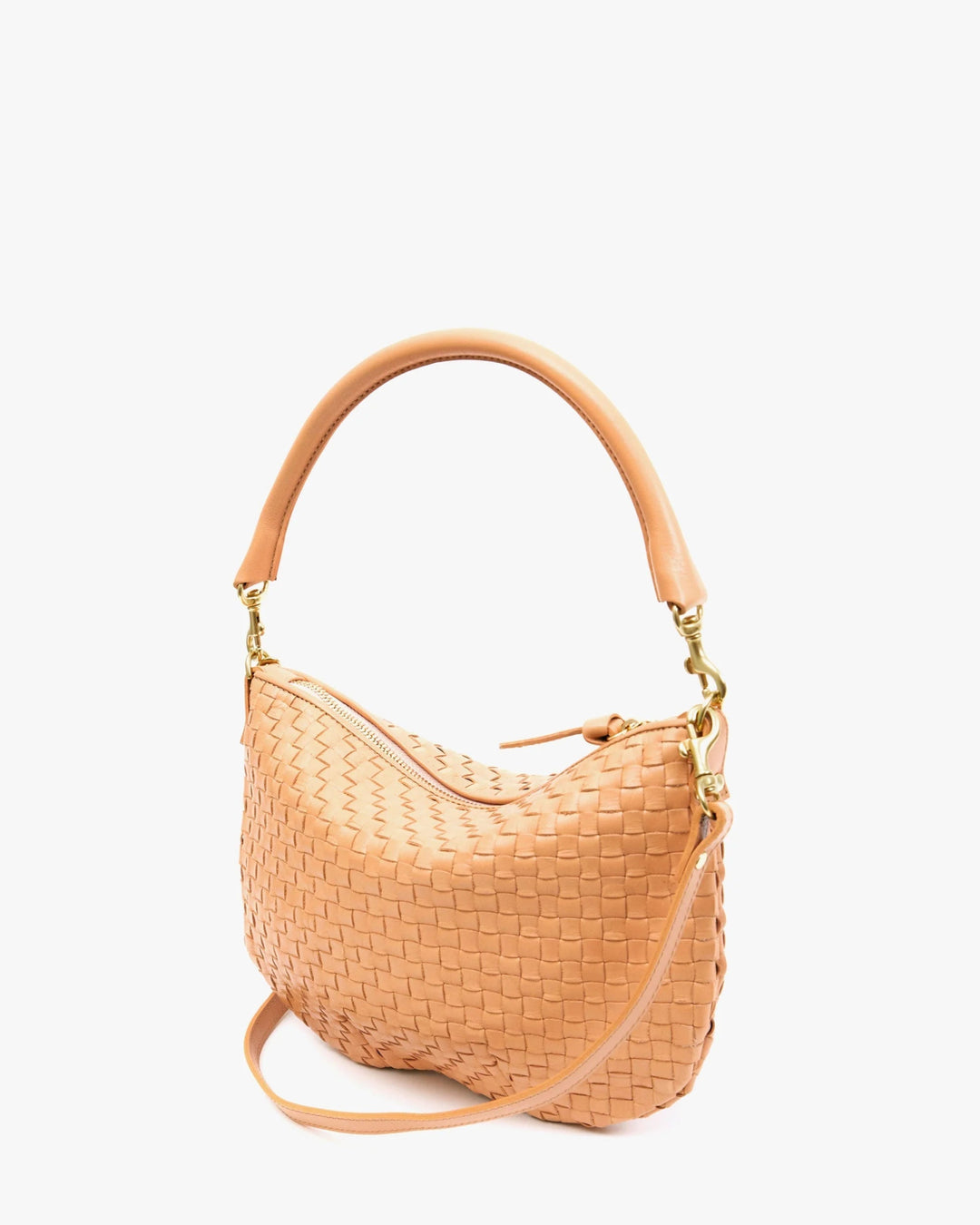 Clare V. - Bisque Petit Moyen Messenger - Kalifornia Jean Bar