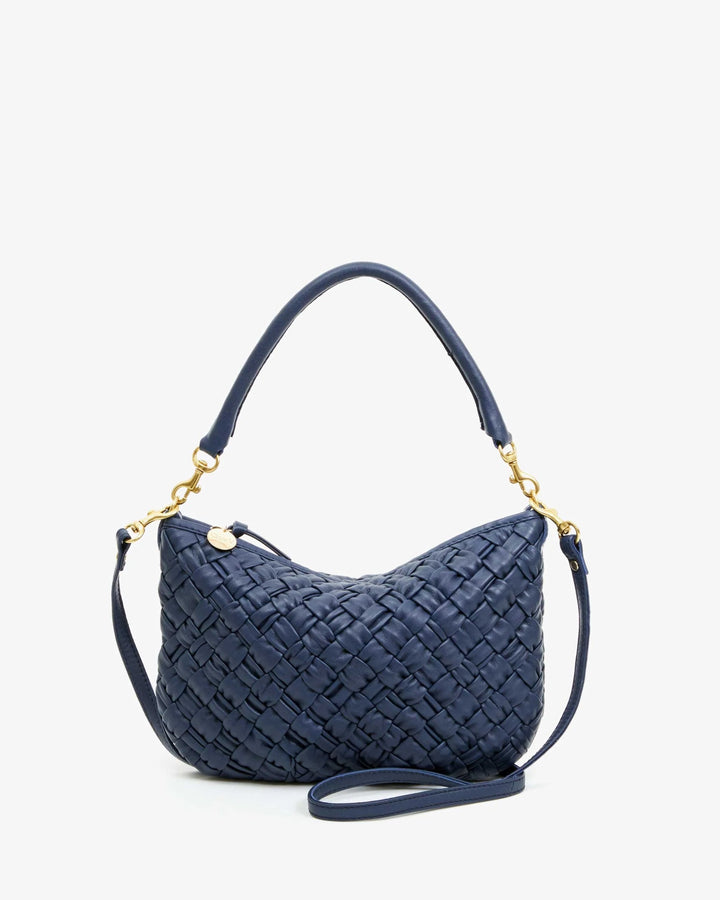 Clare V - Bright Navy Petit Moyen Puffy Messenger - Kalifornia Jean Bar