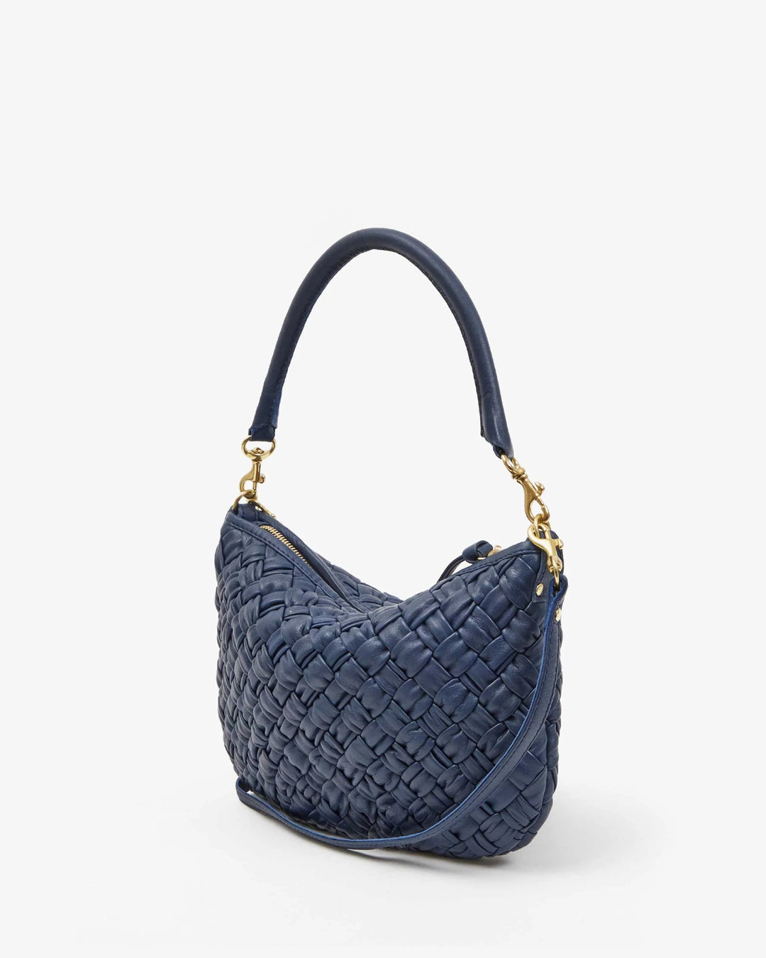 Clare V - Bright Navy Petit Moyen Puffy Messenger - Kalifornia Jean Bar