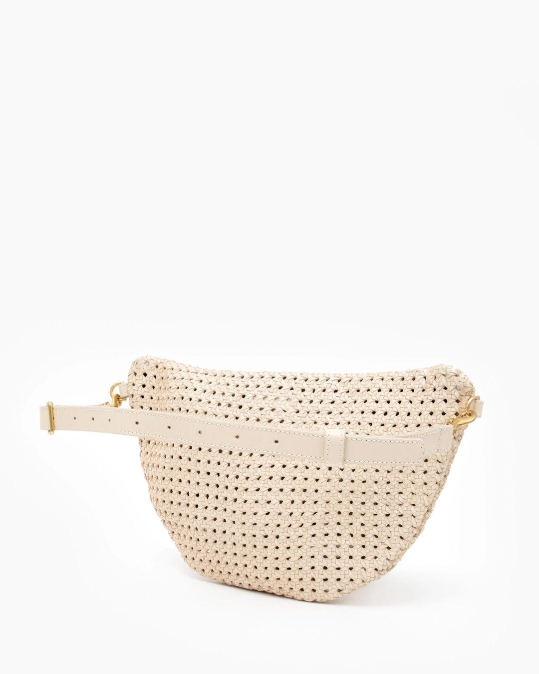 Clare V. - Cream Rattan Grande Fanny Pack - Kalifornia Jean Bar