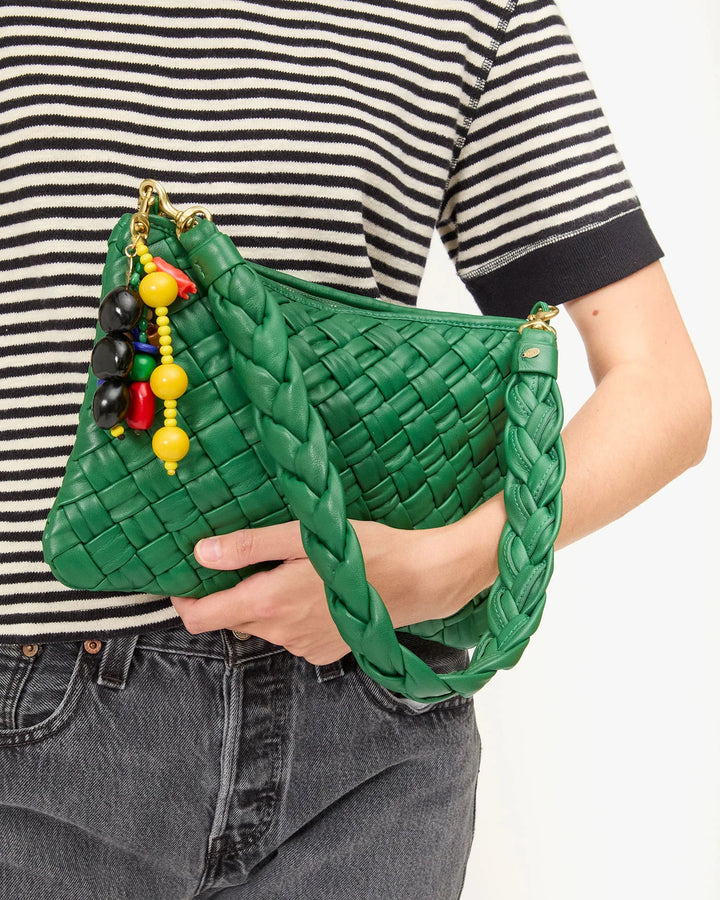 Clare V. - Fern Puffy Woven Flat Clutch - Kalifornia Jean Bar