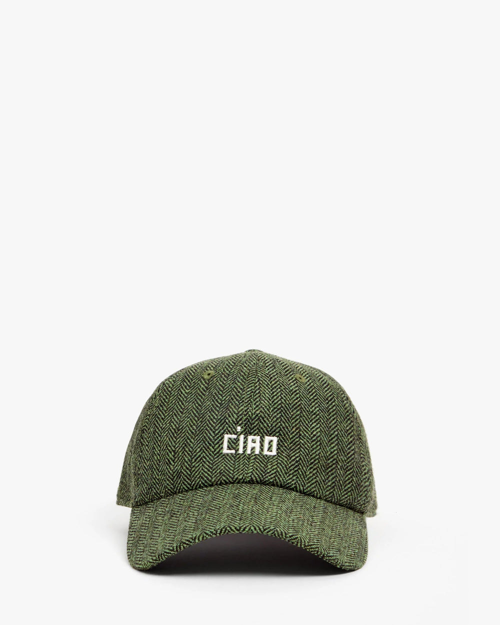 Clare V. - Green/Black Petit Ciao Wool Baseball Cap - Kalifornia Jean Bar