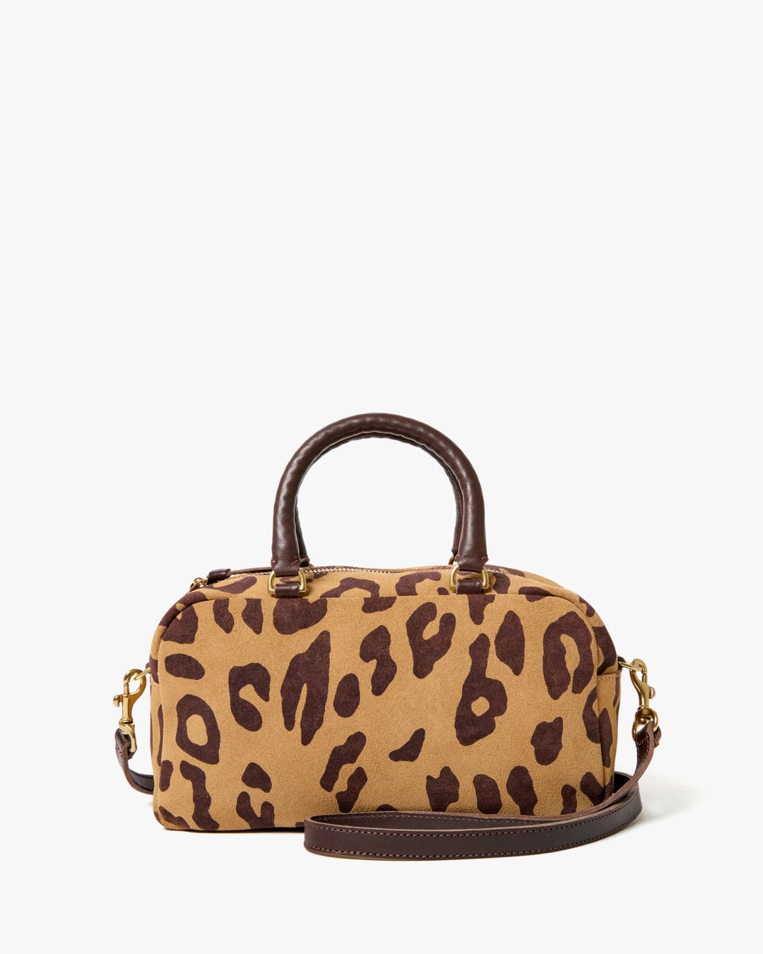 Clare V. - Lark/Brown Pablo Cat Suede Petite Claudine - Kalifornia Jean Bar
