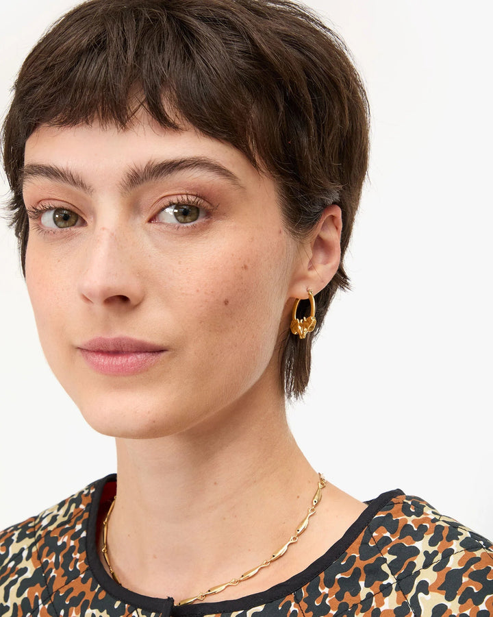 Clare V. - Le Cheval Earrings - Kalifornia Jean Bar