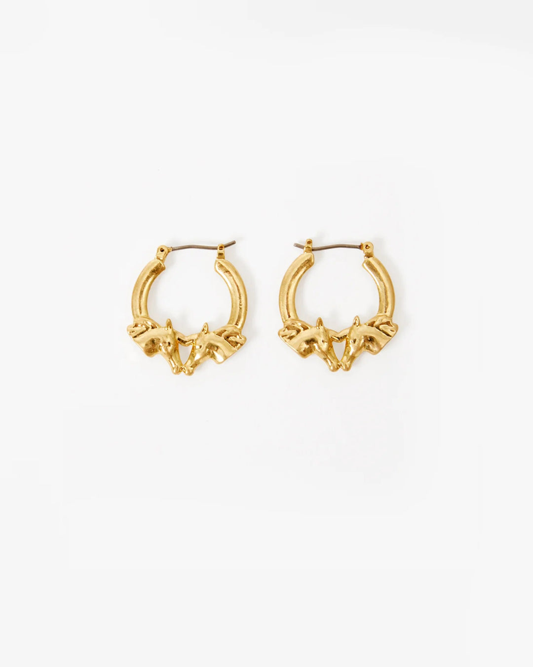Clare V. - Le Cheval Earrings - Kalifornia Jean Bar