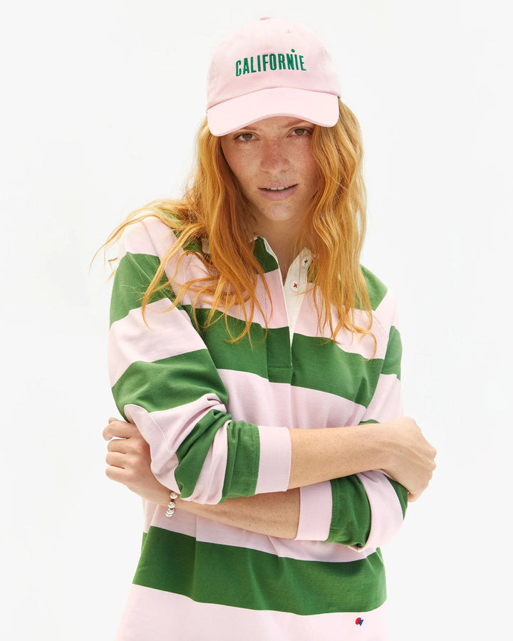 Clare V. - Light Pink Californie Baseball Hat - Kalifornia Jean Bar