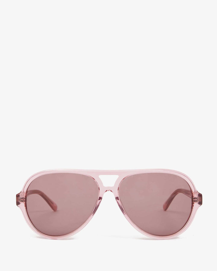 Clare V - Lizzie Sunglasses in Rose - Kalifornia Jean Bar