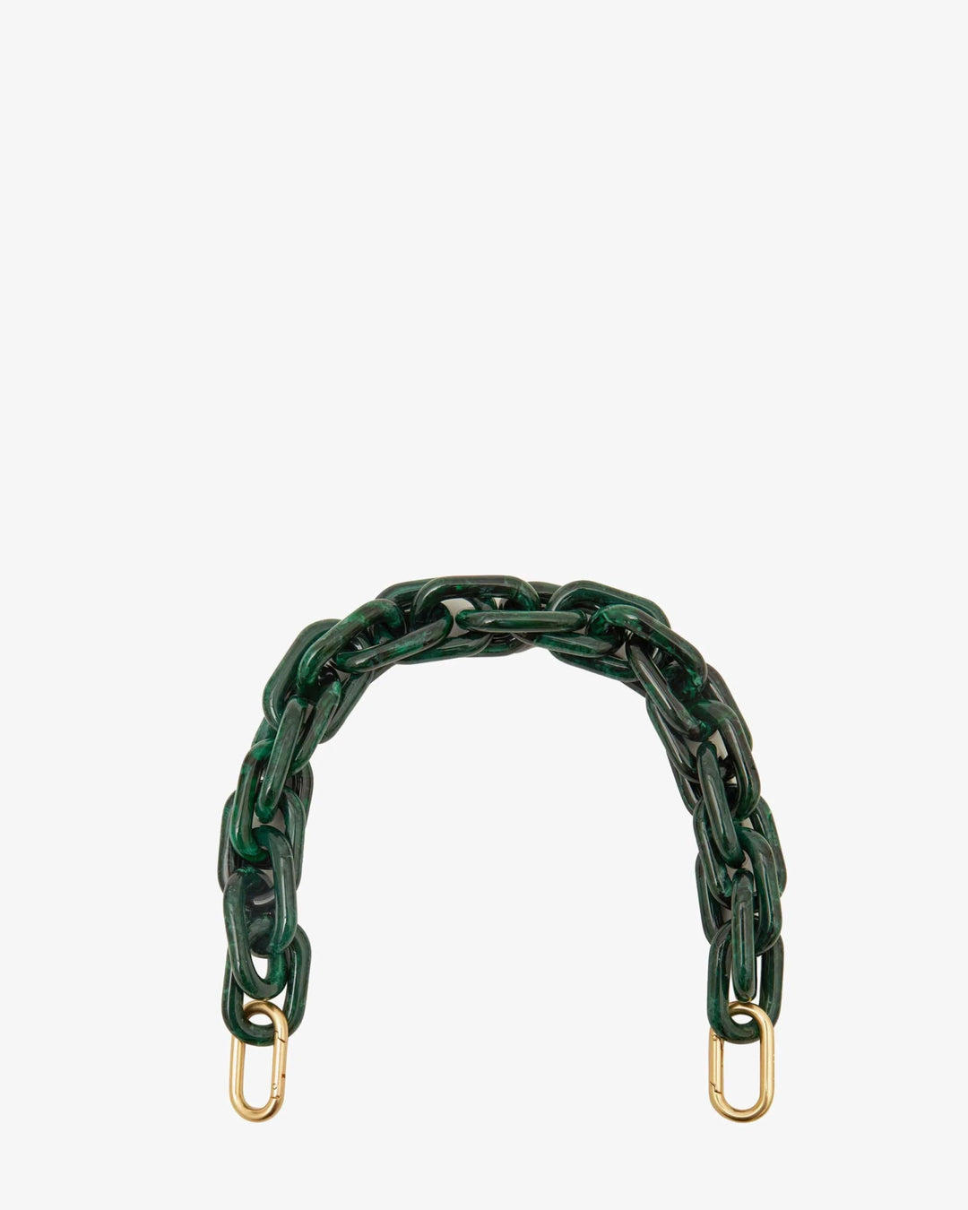 Clare V. - Malachite Resin Shortie Strap - Kalifornia Jean Bar Clare V. - Malachite Resin Shortie Strap