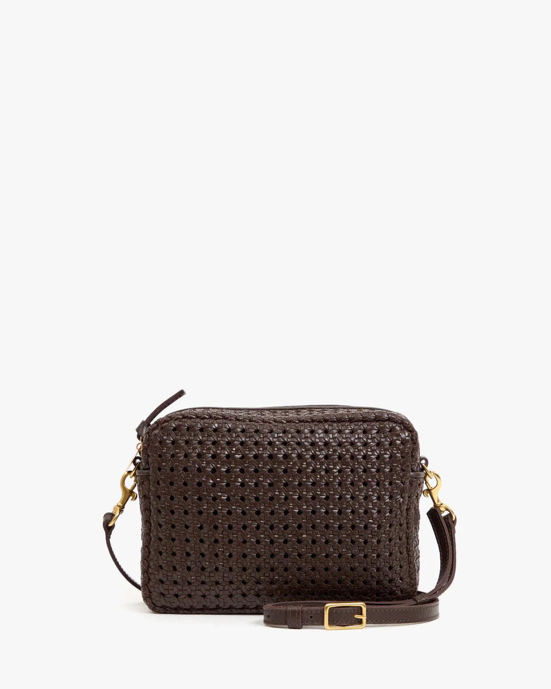 Clare V. - Midi Sac Chocolate Rattan - Kalifornia Jean Bar