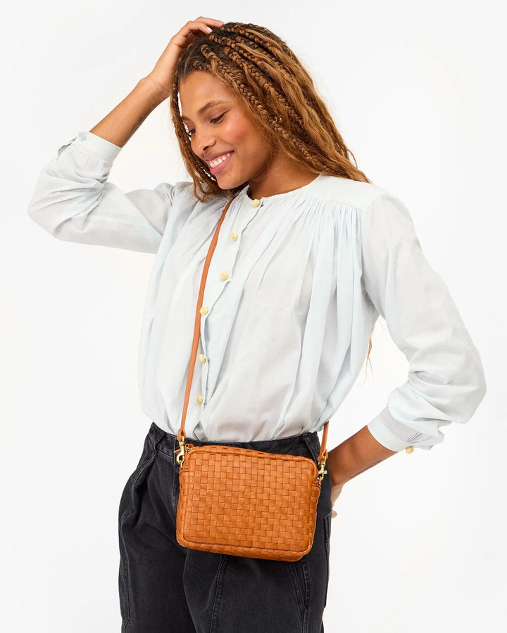 Clare V. - Natural Checker Midi Sac - Kalifornia Jean Bar