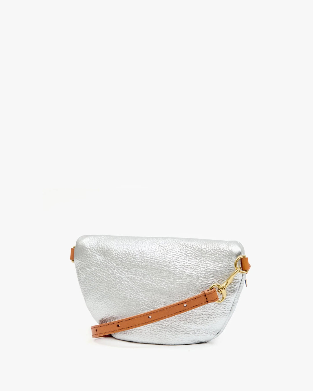 Clare V. - Petite Fanny Lamba in Silver - Kalifornia Jean Bar