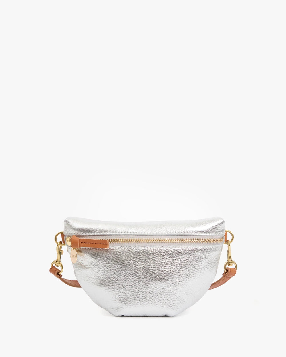 Clare V. - Petite Fanny Lamba in Silver - Kalifornia Jean Bar