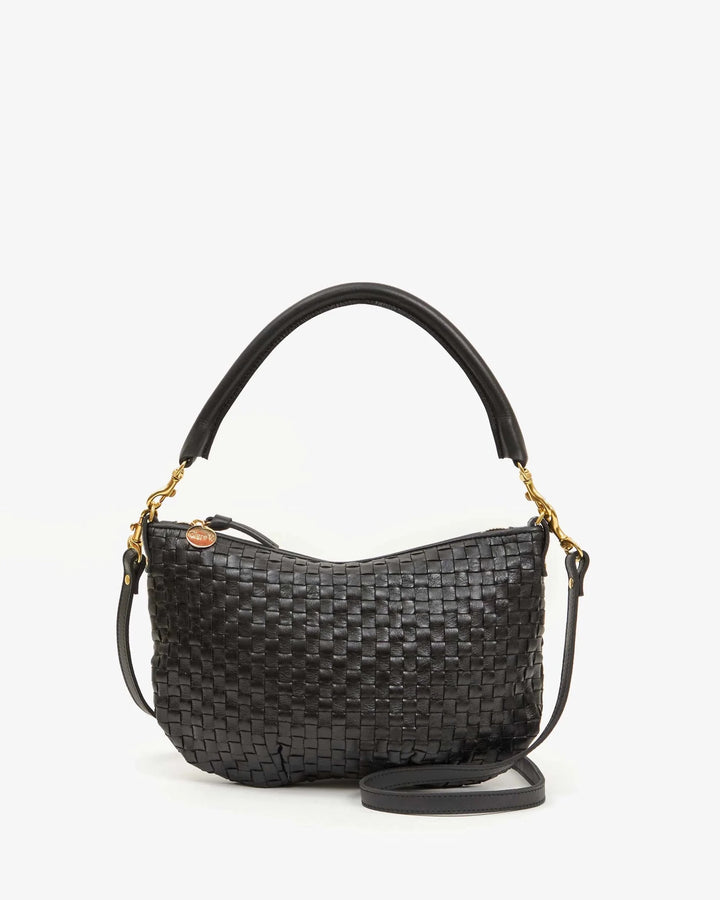 Clare V. - Petite Fanny Woven in Black - Kalifornia Jean Bar