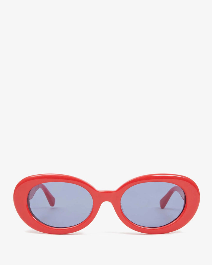 Clare V - Red Julia Sunglasses - Kalifornia Jean Bar