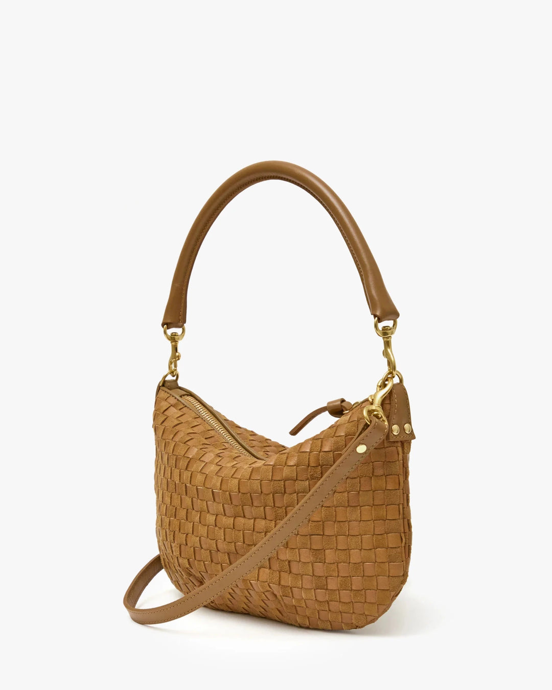 Clare V. - Sequoia Woven Checker Petit Moyen Bag - Kalifornia Jean Bar