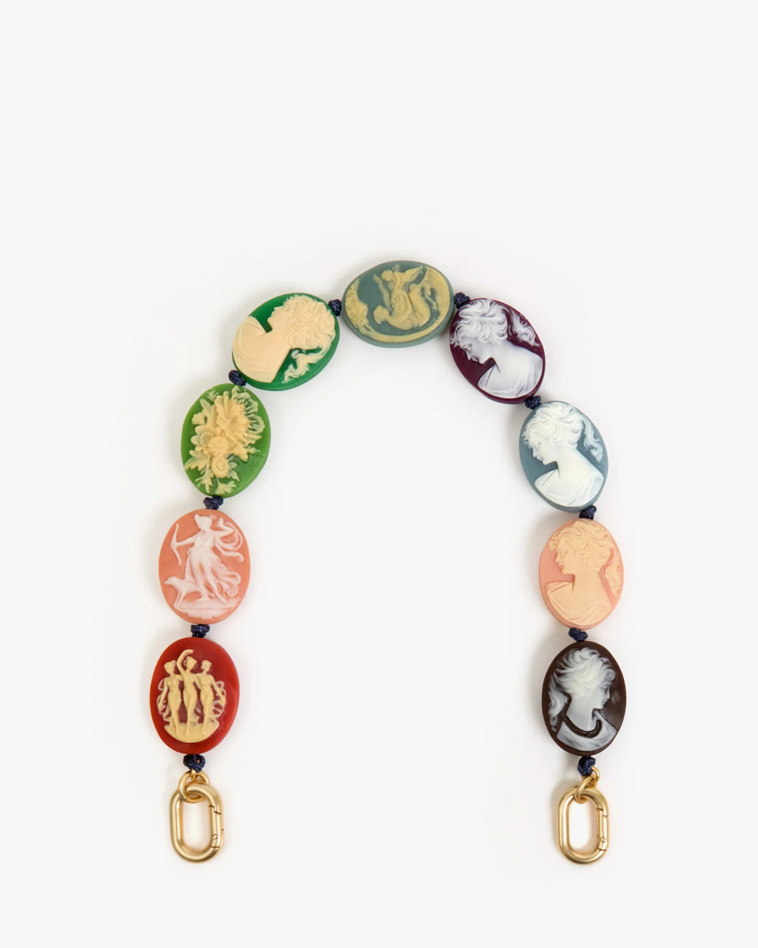 Clare V. - Shortie Strap Multi Cameo - Kalifornia Jean Bar