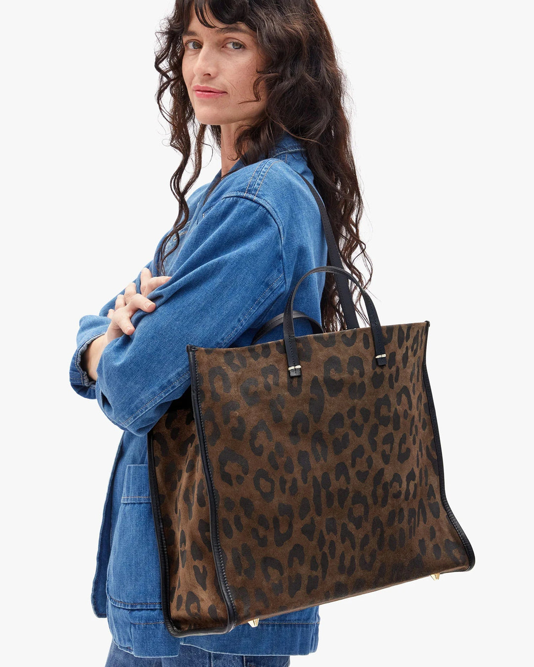 Clare V. - Simple Tote Cocoa Pablo Cat - Kalifornia Jean Bar
