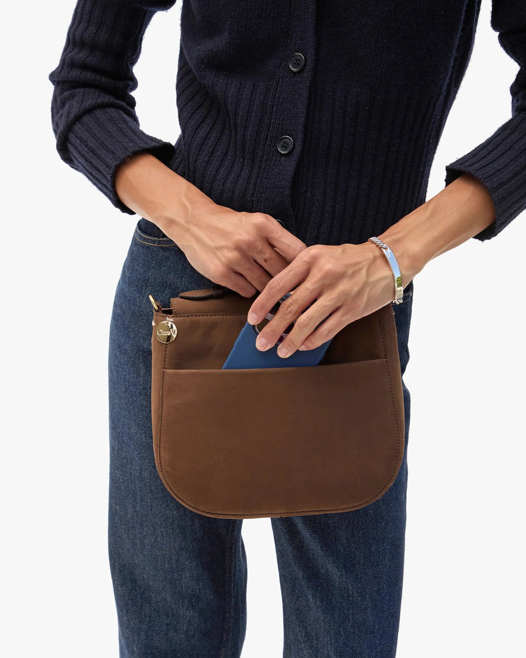 Clare V. - Turnlock Louis Choco Bar - Kalifornia Jean Bar