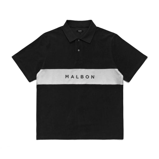 Malbon - Clearwater Terry Polo in Black