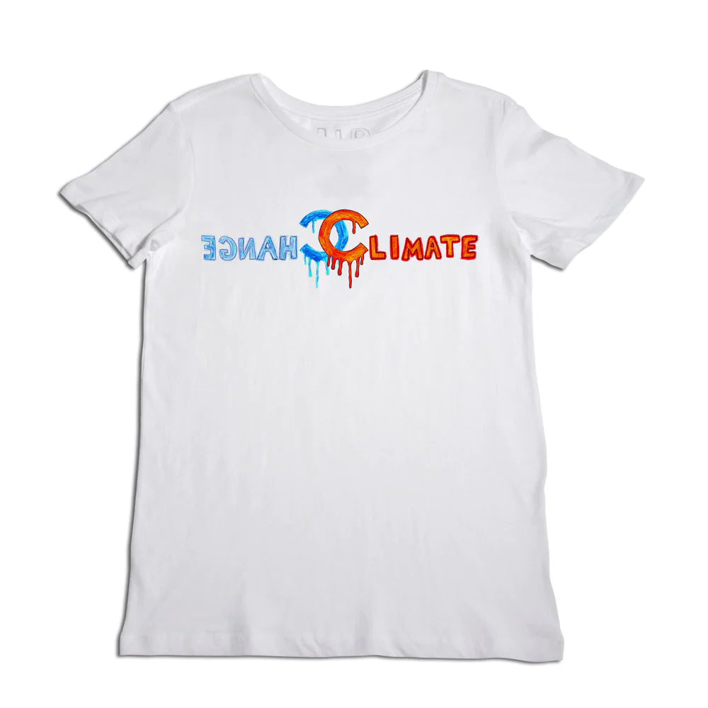 Unfortunate Portrait - Climate Change White T-Shirt