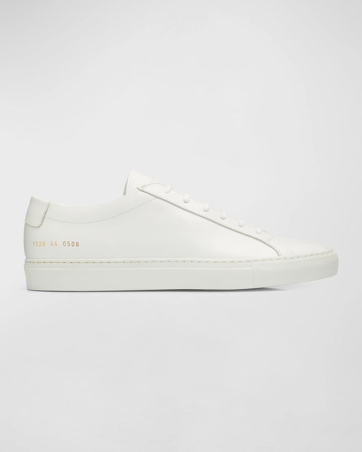 Common Projects - White Original Achilles Low Sneaker - Kalifornia Jean Bar Common Projects - White Original Achilles Low Sneaker Womens Sneaker