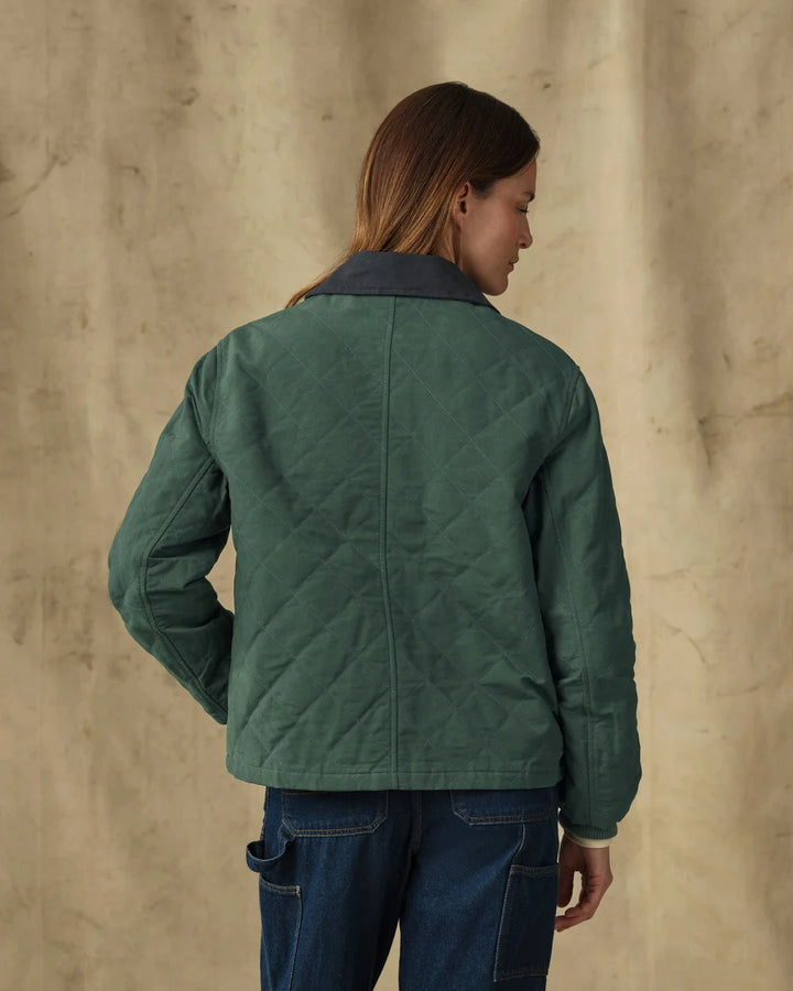 Filson - Women's Quilted Outfitter Jacket Deep Forest