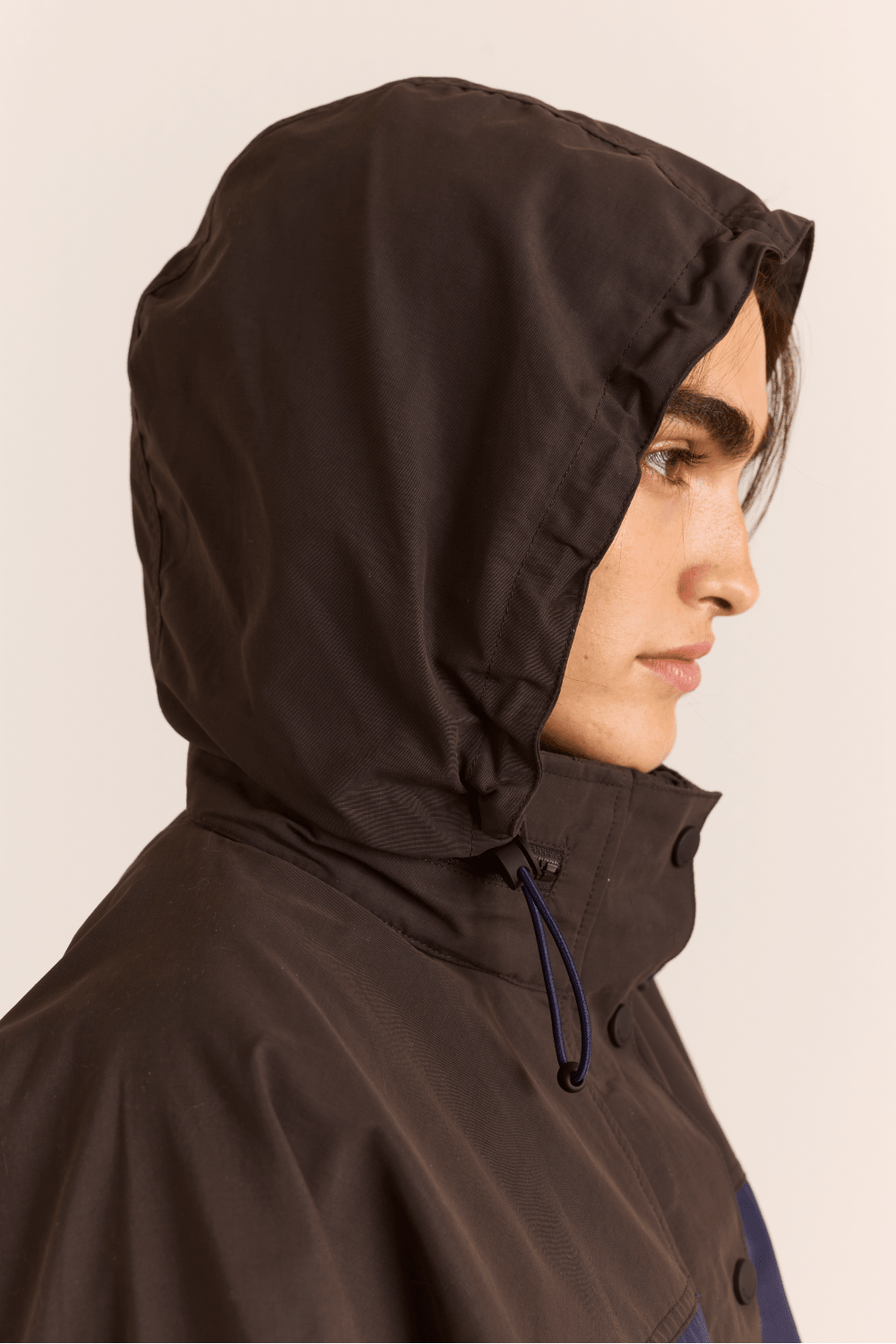 Damson Madder - Athena Raincoat in Sage/Navy - Kalifornia Jean Bar