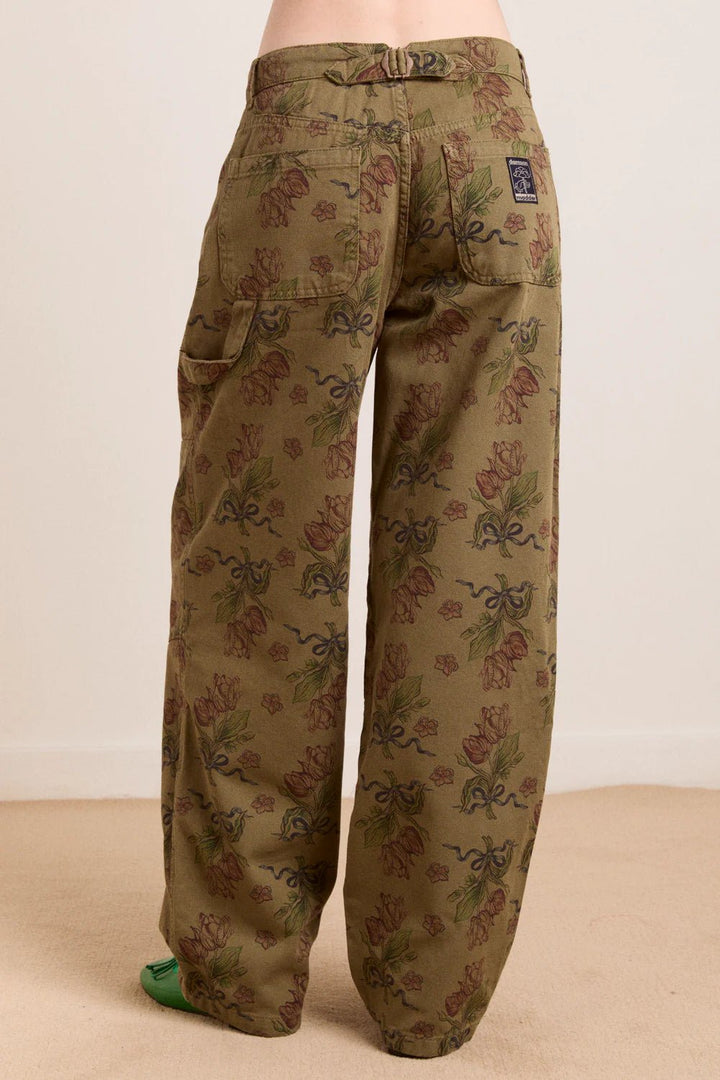 Damson Madder - Drew Jeans in Tulip Khaki - Kalifornia Jean Bar