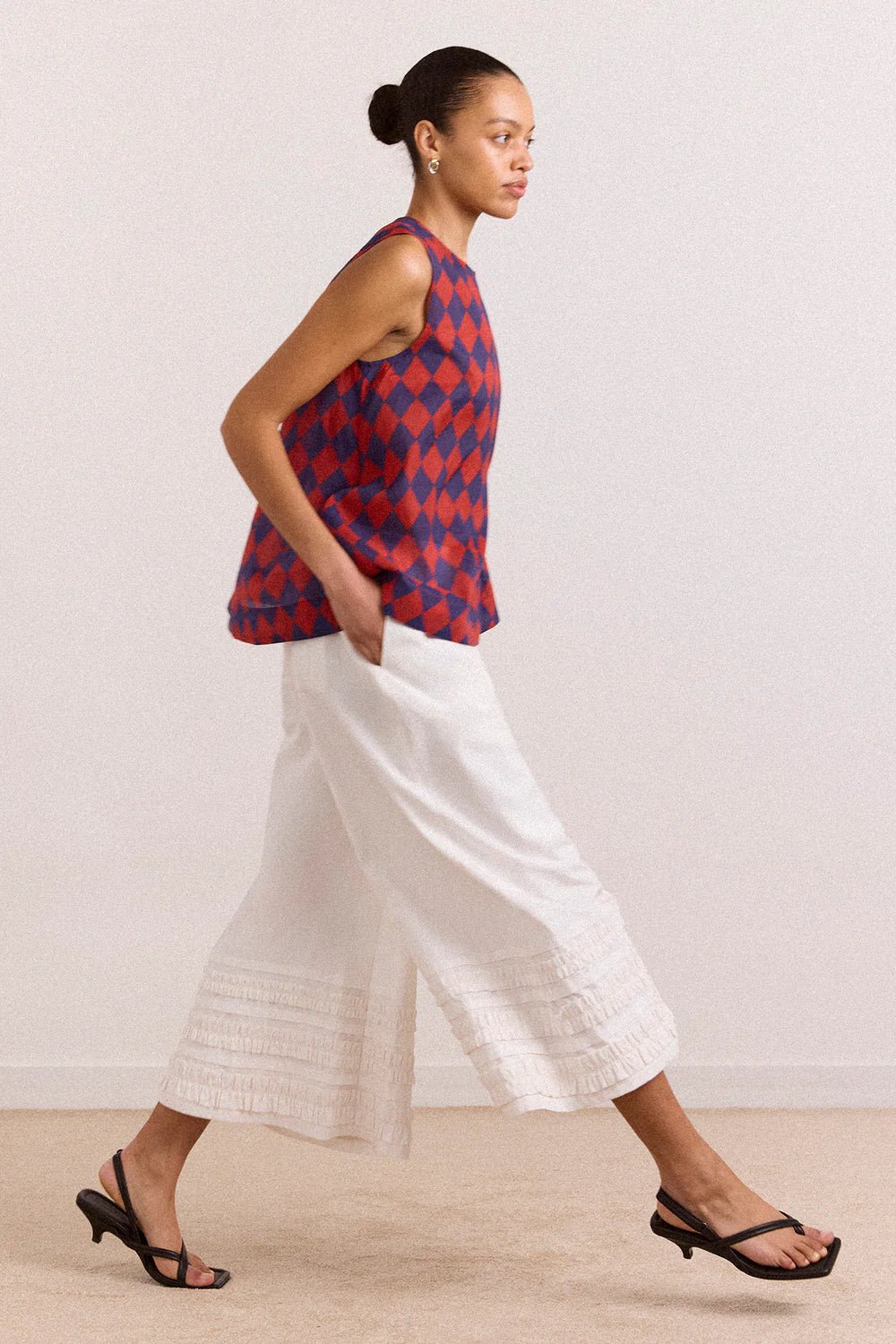 Damson Madder - Florintina Bloomers In Off White - Kalifornia Jean Bar