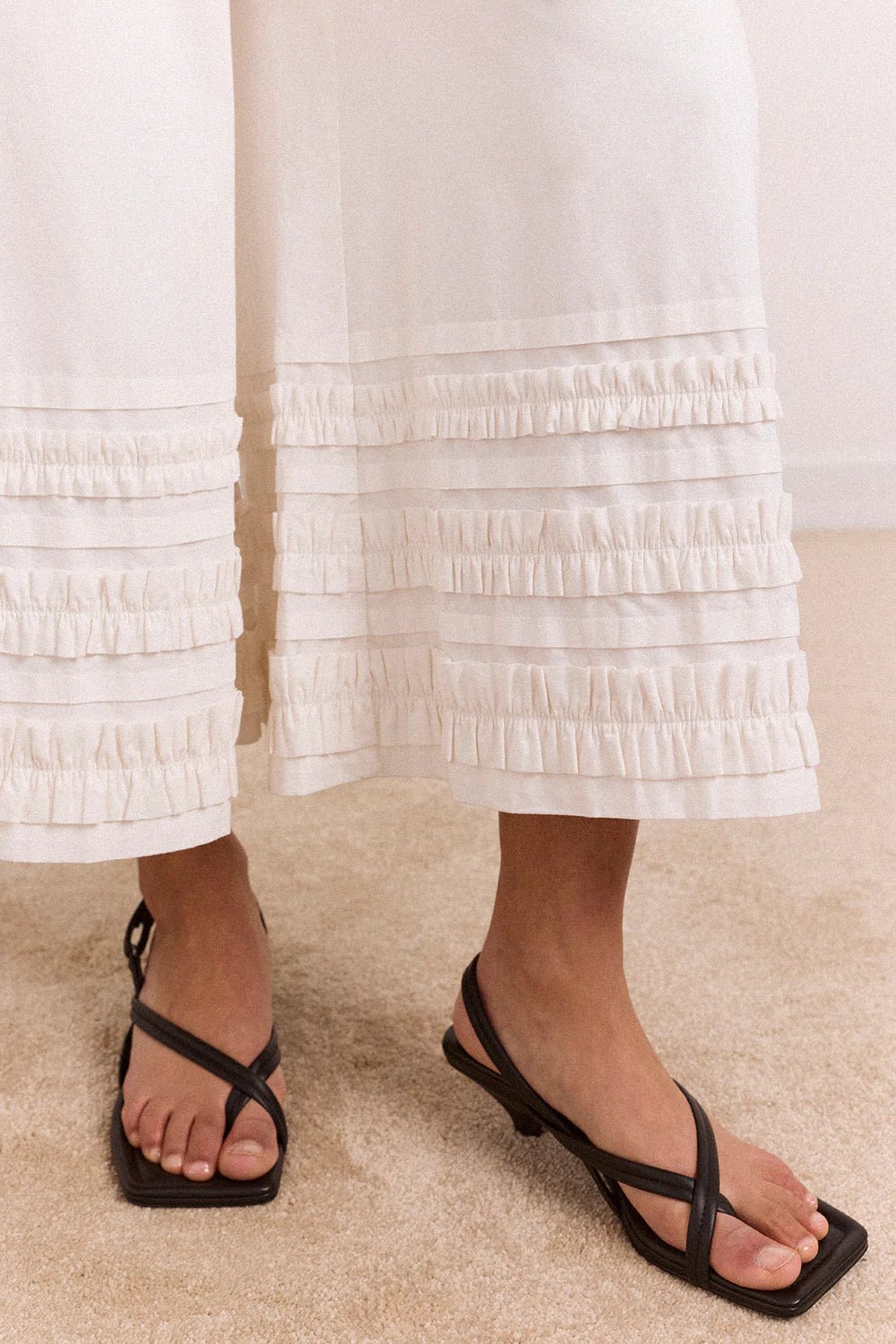 Damson Madder - Florintina Bloomers In Off White - Kalifornia Jean Bar