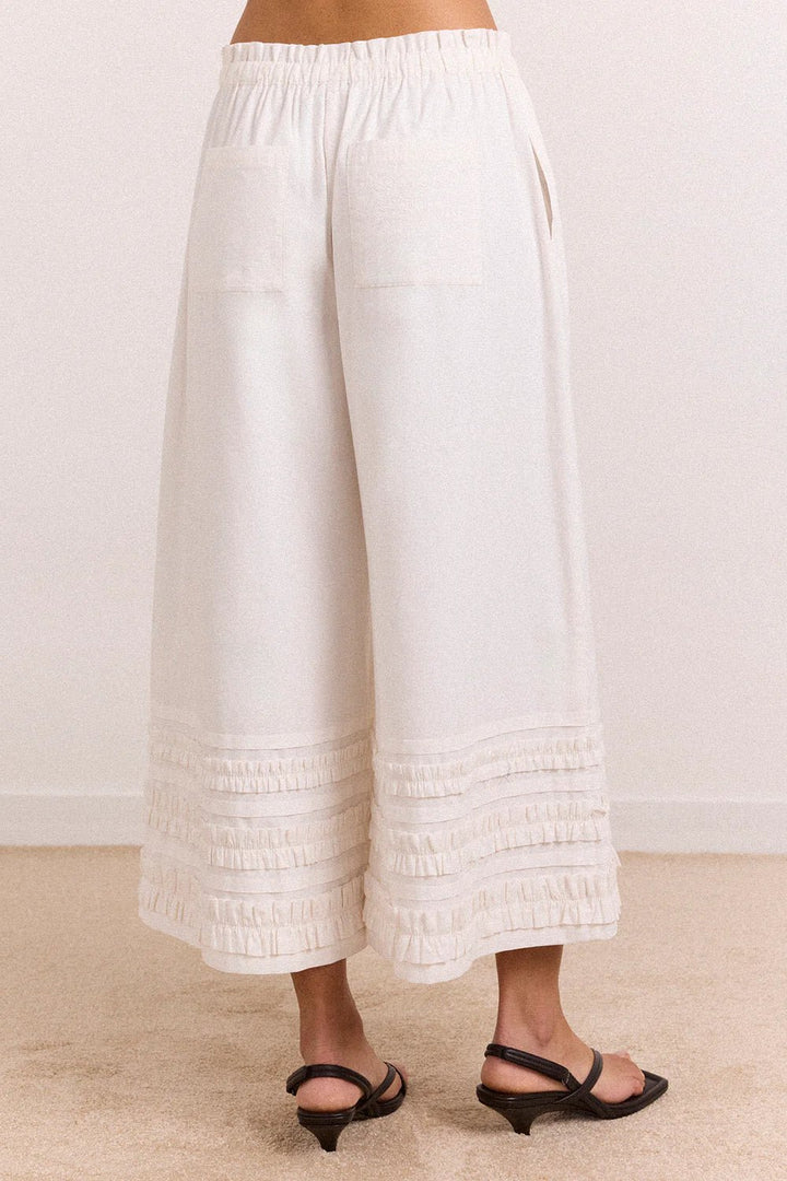 Damson Madder - Florintina Bloomers In Off White - Kalifornia Jean Bar