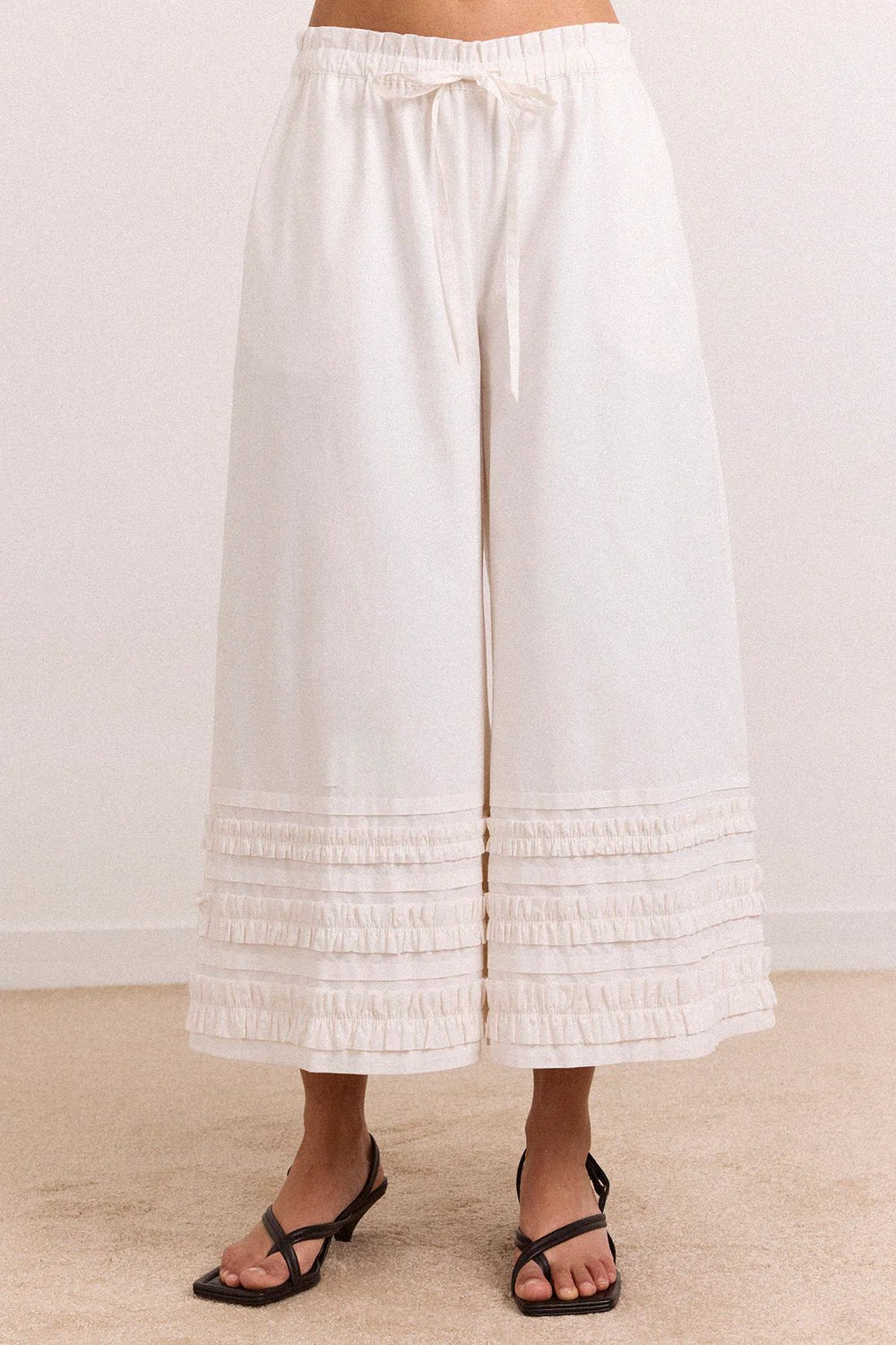 Damson Madder - Florintina Bloomers In Off White - Kalifornia Jean Bar