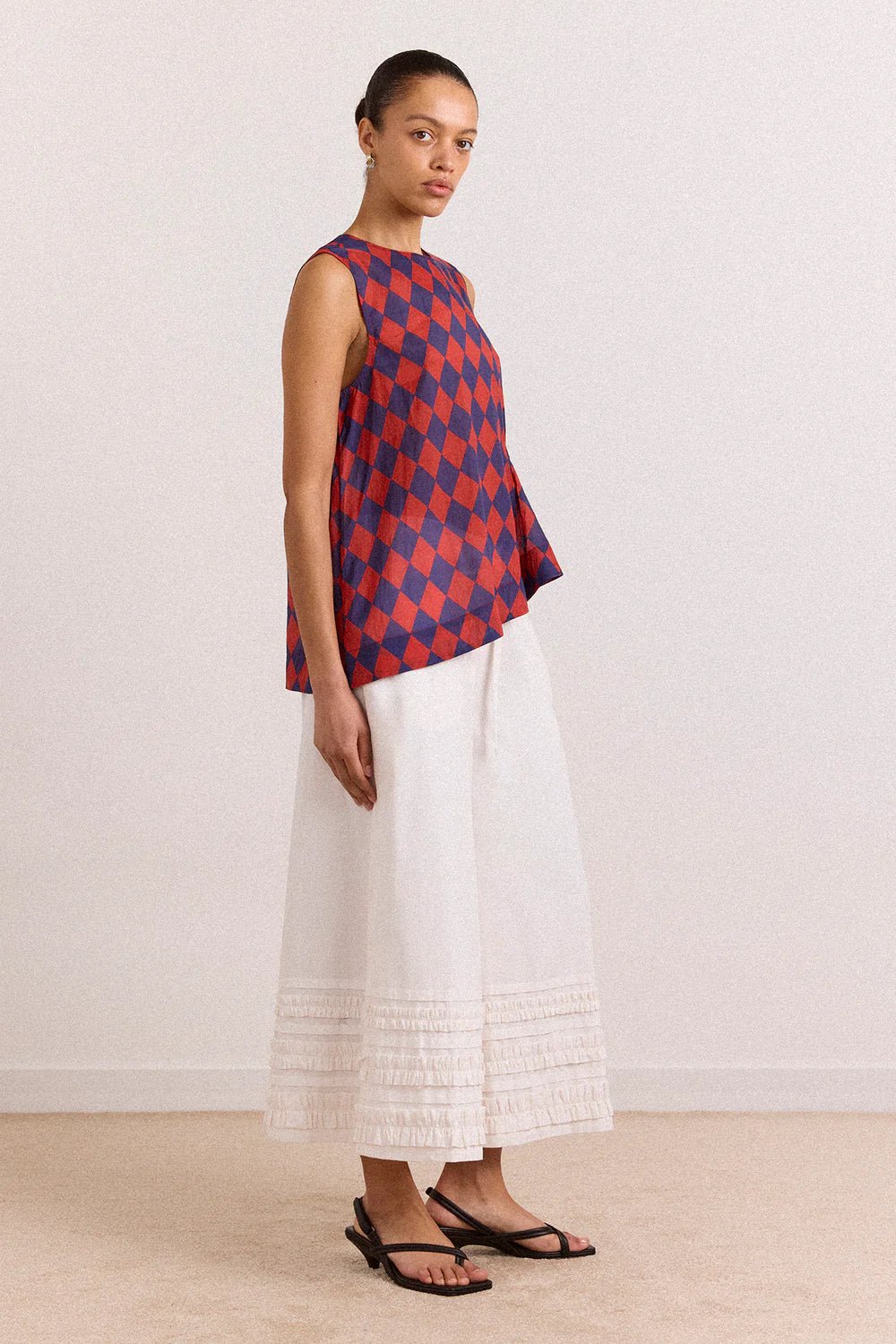 Damson Madder - Florintina Bloomers In Off White - Kalifornia Jean Bar