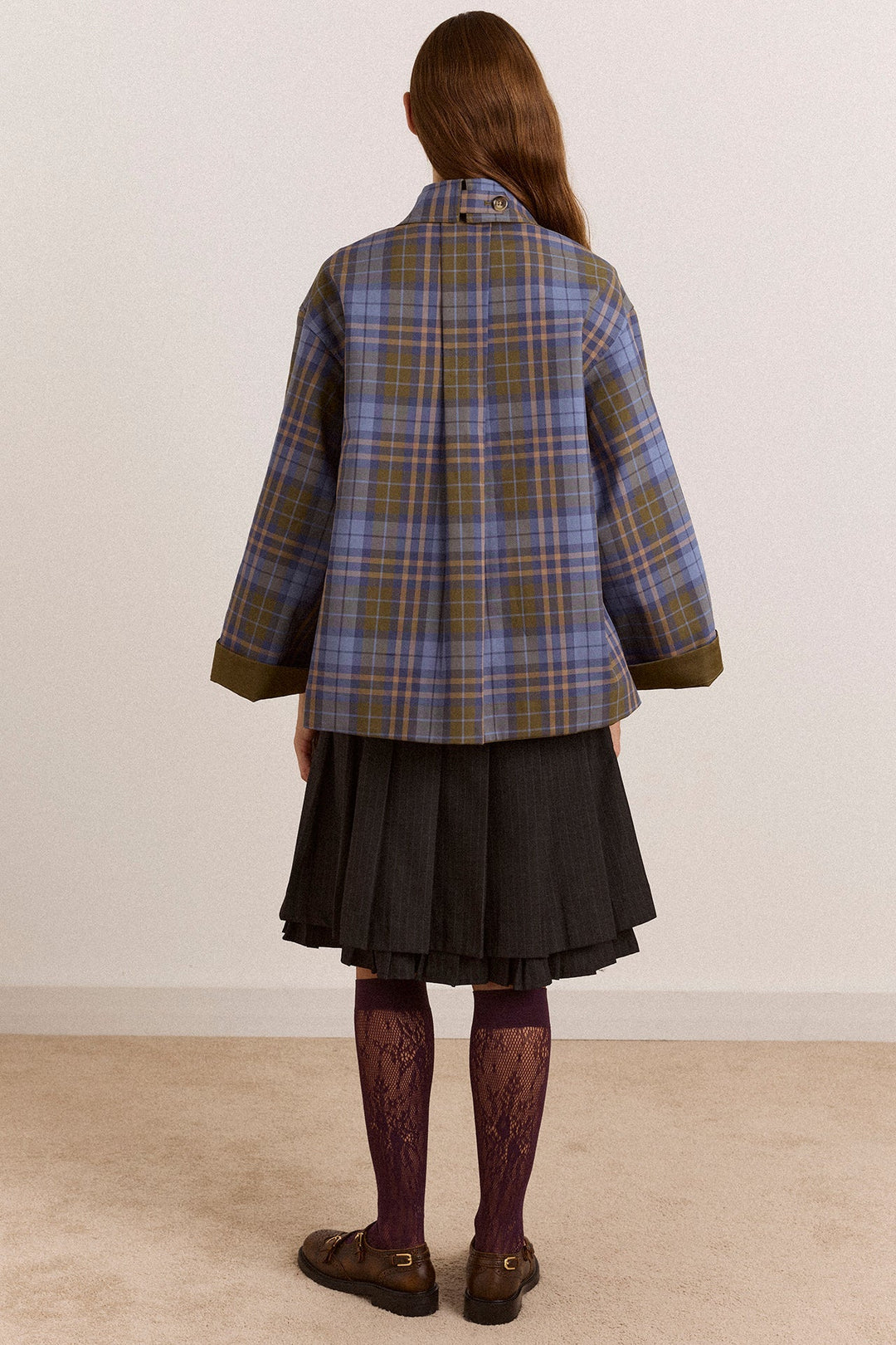 Damson Madder - Jerry Crop Olive Trench Coat - Kalifornia Jean Bar
