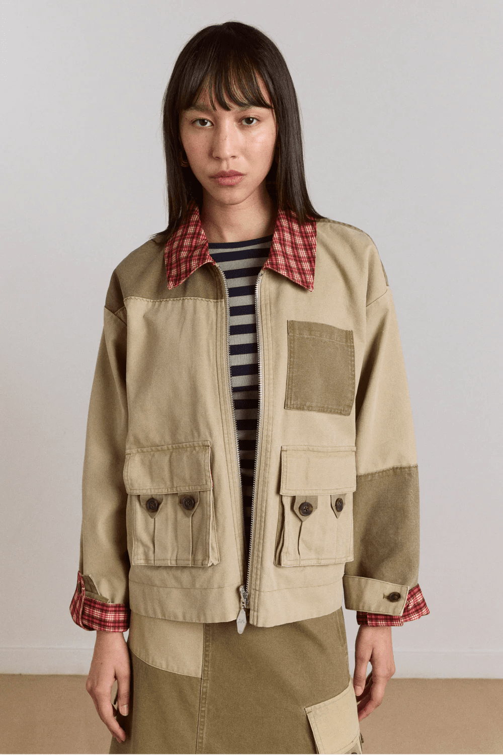 Damson Madder - Marcelle Reversible Jacket - Kalifornia Jean Bar