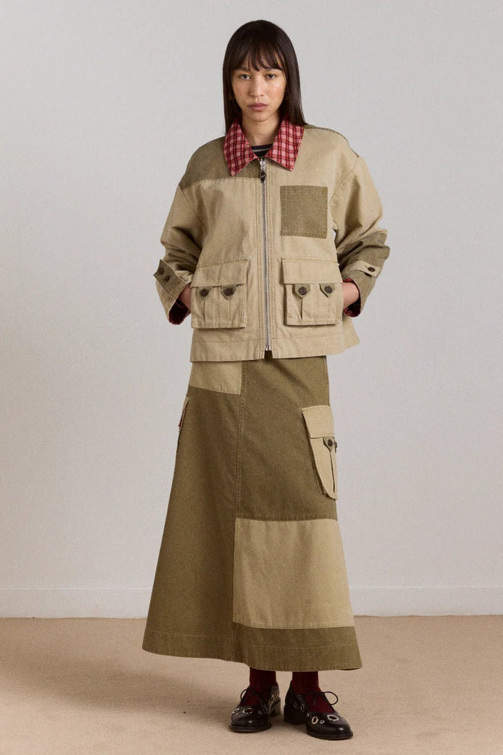 Damson Madder - Marcelle Reversible Jacket - Kalifornia Jean Bar