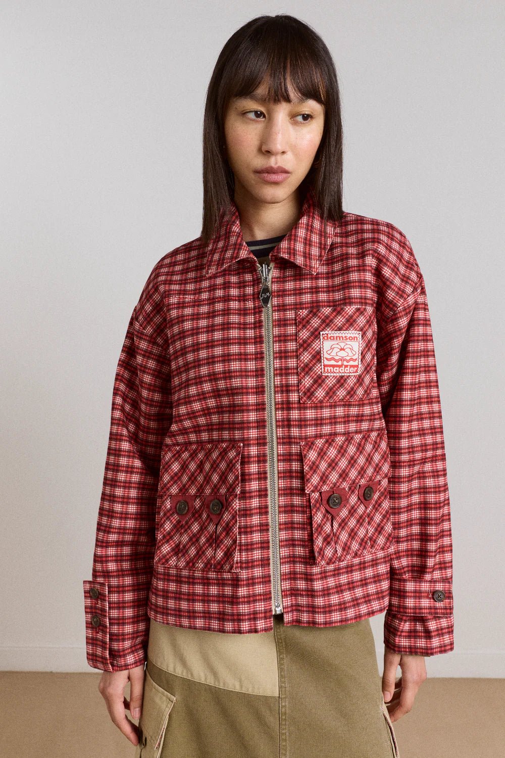 Damson Madder - Marcelle Reversible Jacket - Kalifornia Jean Bar
