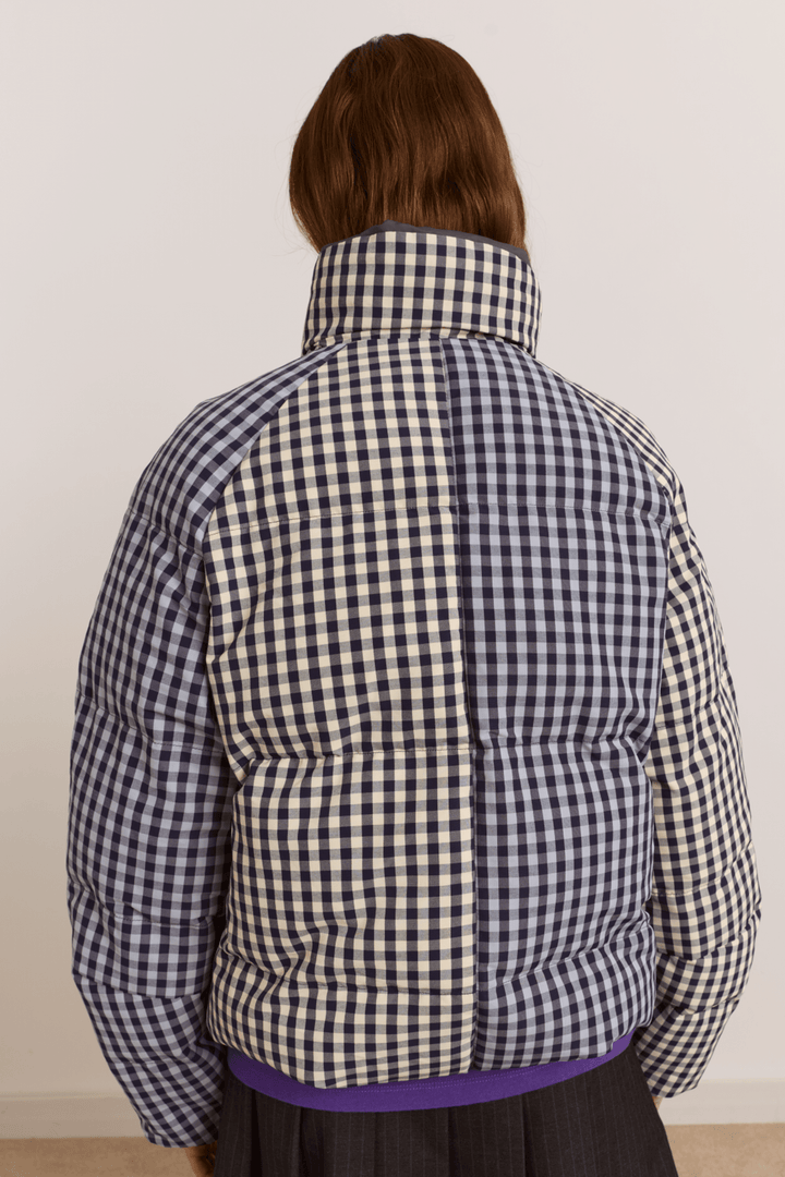 Damson Madder - Opal Puffer in Mix Gingham - Kalifornia Jean Bar