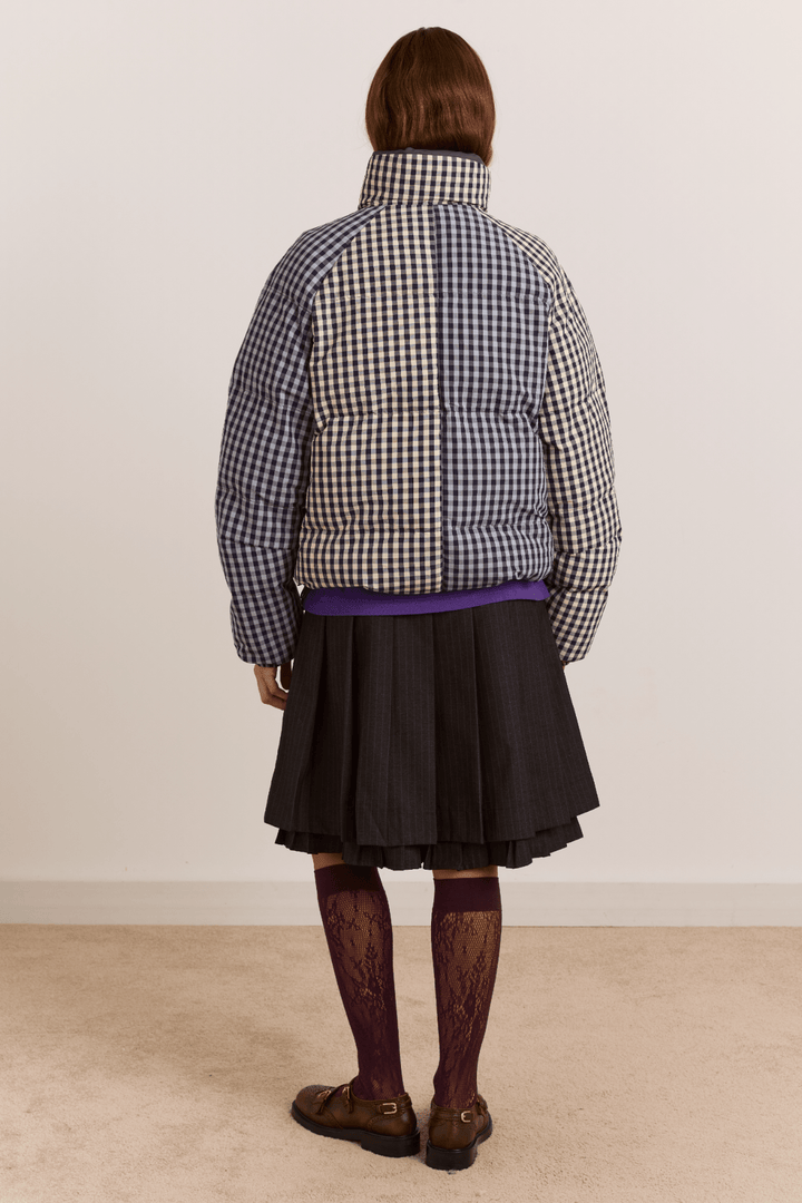 Damson Madder - Opal Puffer in Mix Gingham - Kalifornia Jean Bar