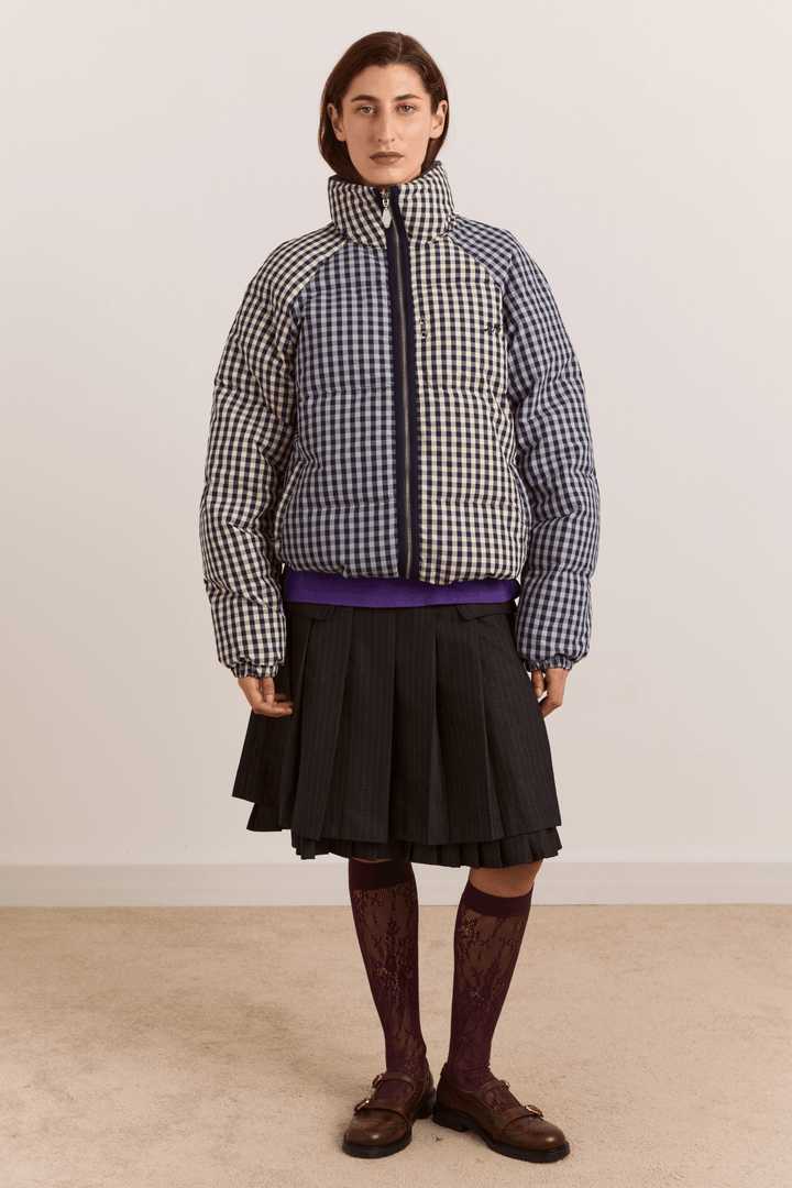 Damson Madder - Opal Puffer in Mix Gingham - Kalifornia Jean Bar
